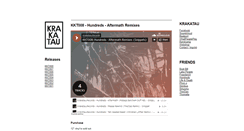 Desktop Screenshot of krakatau-records.com